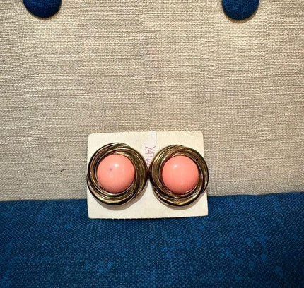 Vintage 80s Clip - Ons Earrings - Yatva