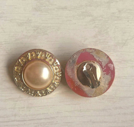 Vintage 80's Clip - Ons Earrings - Yatva
