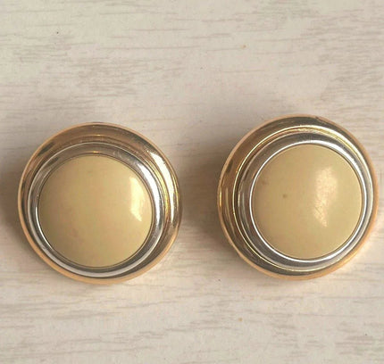 Vintage 80's Clip - Ons Earrings - Yatva