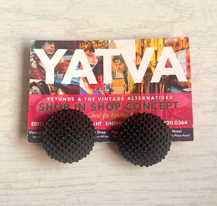 Vintage 80's Clip - Ons Earrings - Yatva
