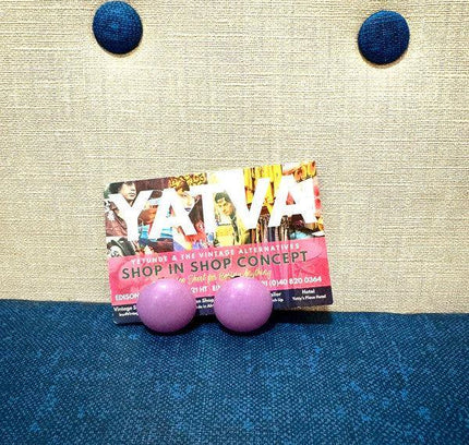 Vintage 80’s Clip - ons Earrings - Yatva