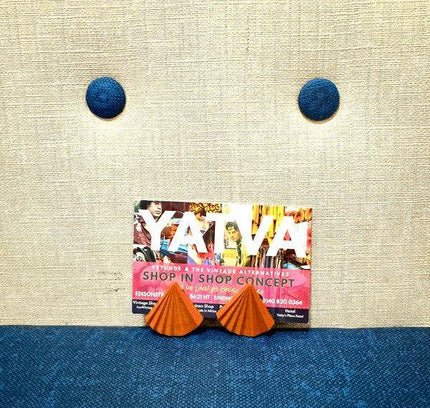 Vintage 80’s Clip - Ons Earrings - Yatva