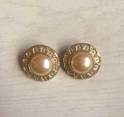 Vintage 80's Clip - Ons Earrings - Yatva