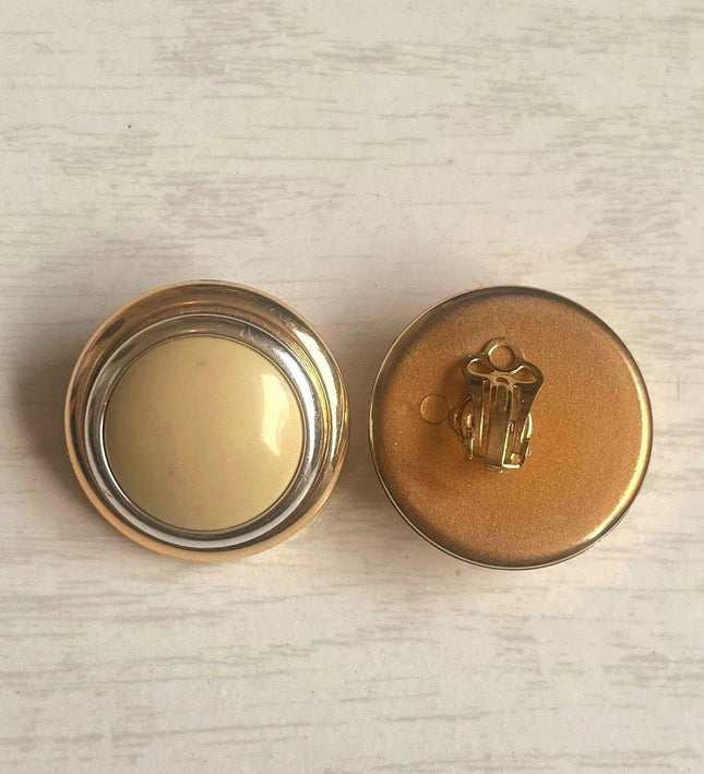 Vintage 80's Clip - Ons Earrings - Yatva