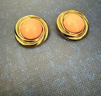Vintage 80s Clip - Ons Earrings - Yatva