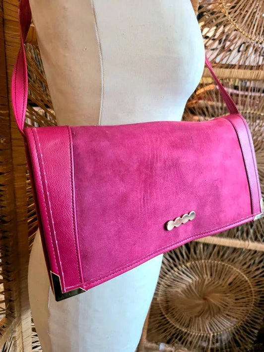 Vintage 80's Clutch Purse - Yatva