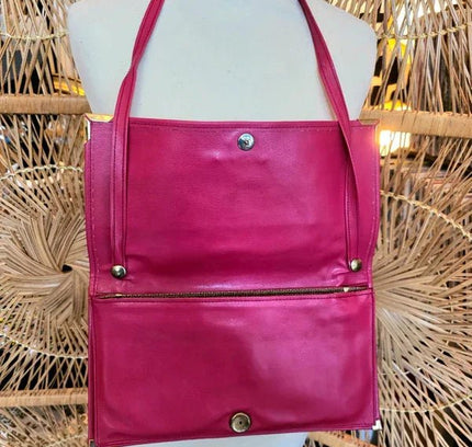 Vintage 80's Clutch Purse - Yatva