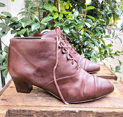 Vintage 80's Company by Revival Ankle Boots - Yatva