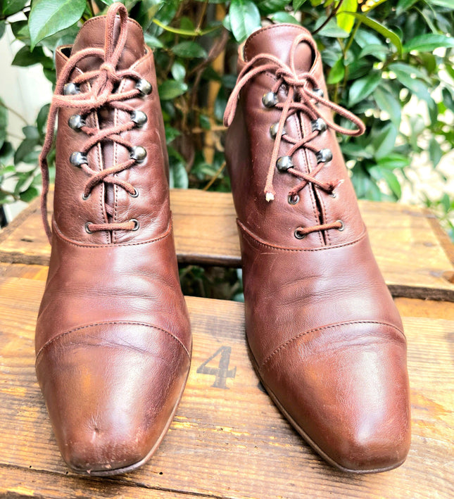 Vintage 80's Company by Revival Ankle Boots - Yatva