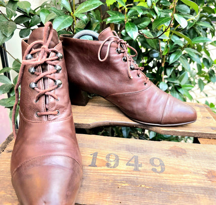 Vintage 80's Company by Revival Ankle Boots - Yatva