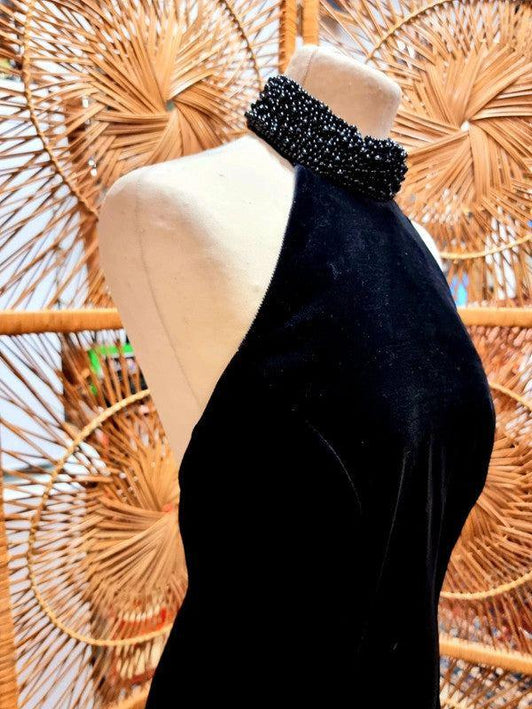 Vintage 80's Consortium Velvet Tunic Dress - Yatva