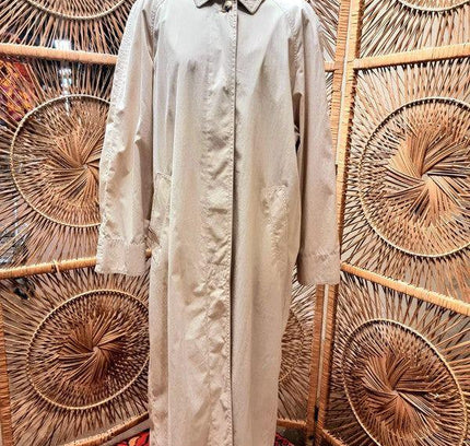Vintage 80's Cotton Casual Trench Coat - Yatva