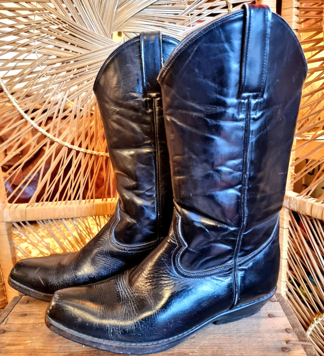 Vintage 80's Cowboy Boots - Yatva