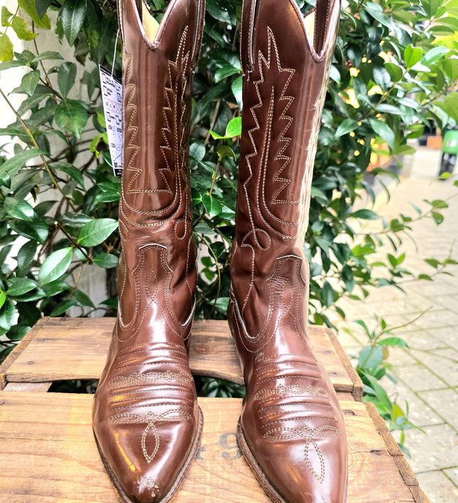 Vintage 80's Cowboy Boots - Yatva
