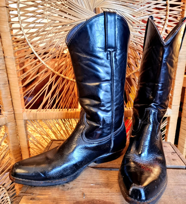 Vintage 80's Cowboy Boots - Yatva