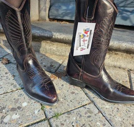 Vintage 80s Cowboy Boots - Yatva