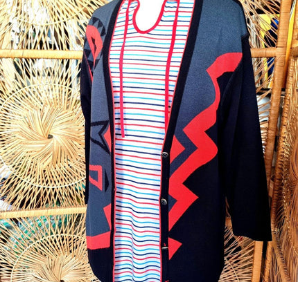 Vintage 80s Creation Fifi Cardigan - Yatva