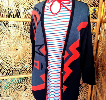 Vintage 80s Creation Fifi Cardigan - Yatva