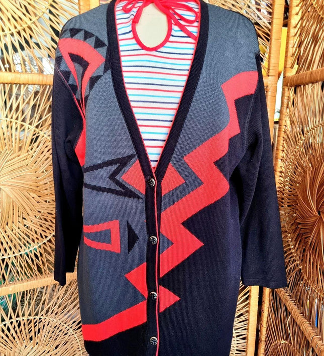 Vintage 80s Creation Fifi Cardigan - Yatva