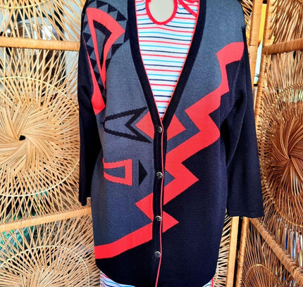 Vintage 80s Creation Fifi Cardigan - Yatva