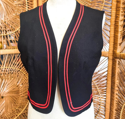 Vintage 80's Cropped Gillet - Yatva