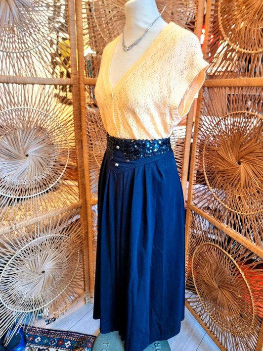 Vintage 80's Culotte Trousers - Yatva