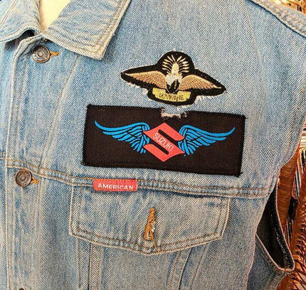 Vintage 80's Customised Denim Patchwork Jacket - Yatva