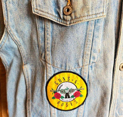 Vintage 80's Customised Denim Patchwork Jacket - Yatva
