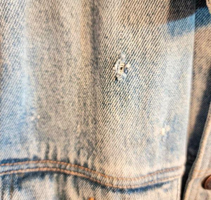 Vintage 80's Customised Denim Patchwork Jacket - Yatva