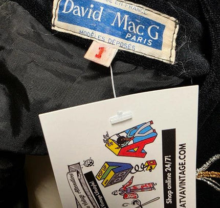 Vintage 80's David Mac G Paris Jacket - Yatva