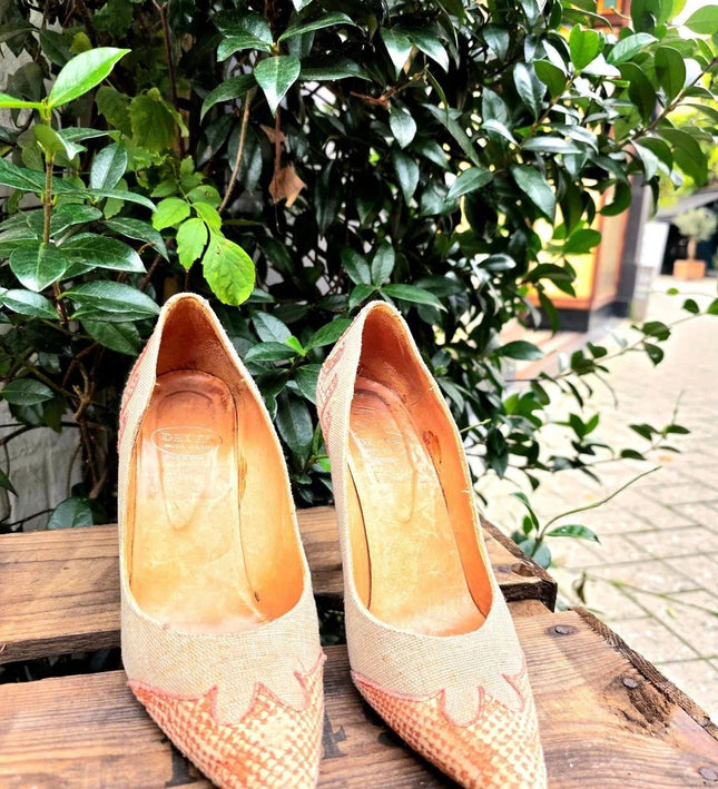 Vintage 80's Delta Moda Joven Heel Shoes - Yatva