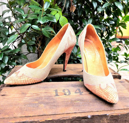 Vintage 80's Delta Moda Joven Heel Shoes - Yatva