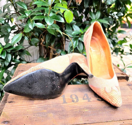Vintage 80's Delta Moda Joven Heel Shoes - Yatva