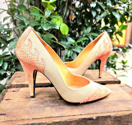 Vintage 80's Delta Moda Joven Heel Shoes - Yatva
