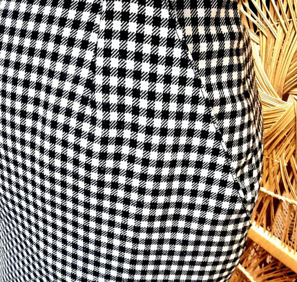Vintage 80s Dogtooth Skirt - Yatva
