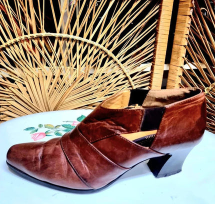 Vintage 80's Dolcis Carlini Ankle Boots - Yatva