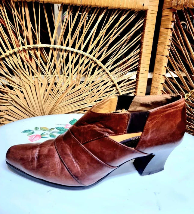Vintage 80's Dolcis Carlini Ankle Boots - Yatva