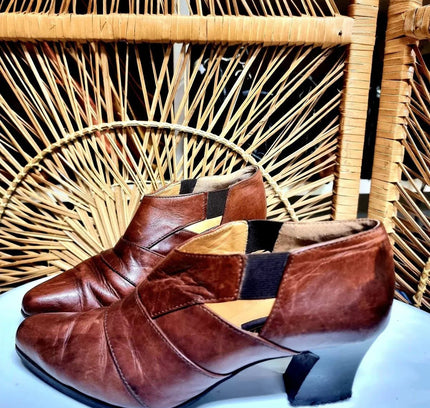 Vintage 80's Dolcis Carlini Ankle Boots - Yatva