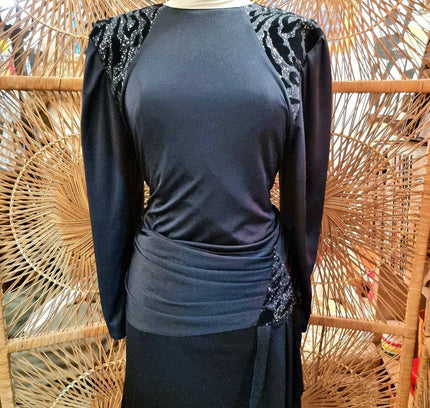 Vintage 80's Dorette Exclusive Mode Party Dress - Yatva