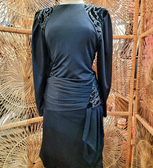 Vintage 80's Dorette Exclusive Mode Party Dress - Yatva