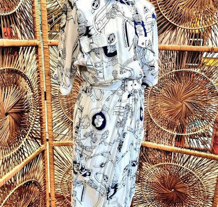 Vintage 80's Dress - Yatva