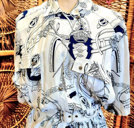 Vintage 80s Dress - Yatva