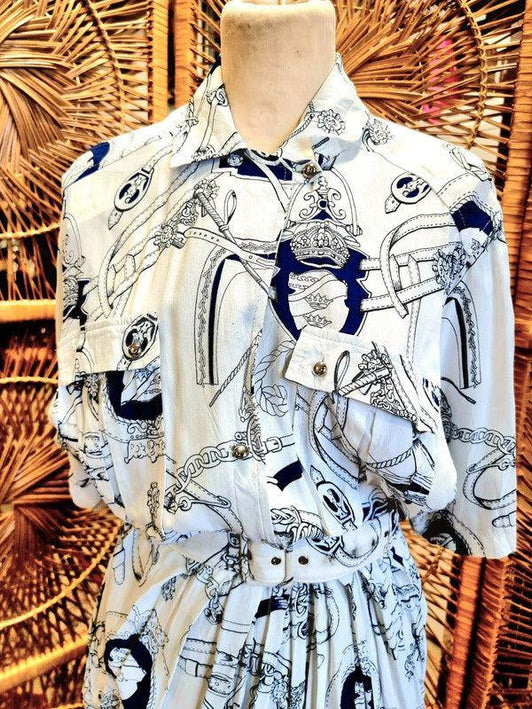 Vintage 80s Dress - Yatva