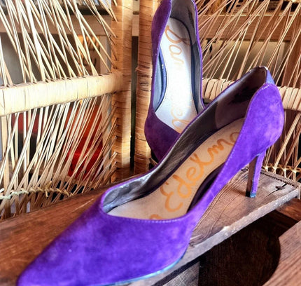 Vintage 80's Edelman Heels Shoes - Yatva