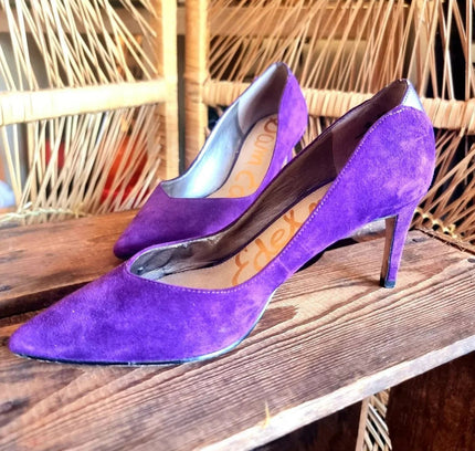 Vintage 80's Edelman Heels Shoes - Yatva