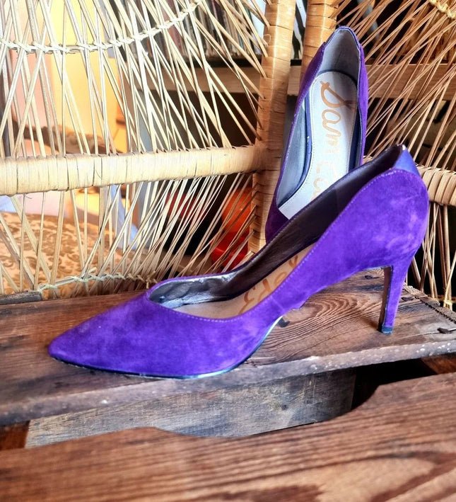 Vintage 80's Edelman Heels Shoes - Yatva