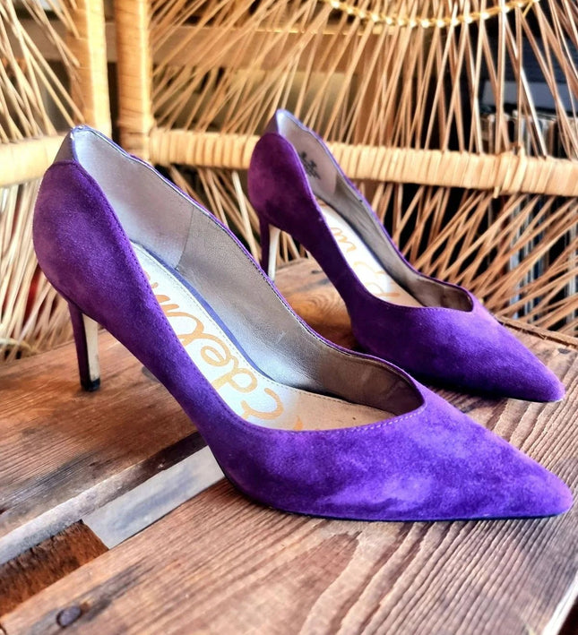 Vintage 80's Edelman Heels Shoes - Yatva