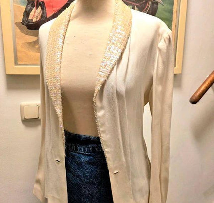 Vintage 80's Edith Mougin Blazer Jacket - Yatva