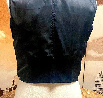 Vintage 80s Emporium Leather Gillet Waistcoat - Yatva