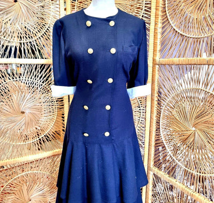 Vintage 80s Escada by Margaretha Ley Dress - Yatva